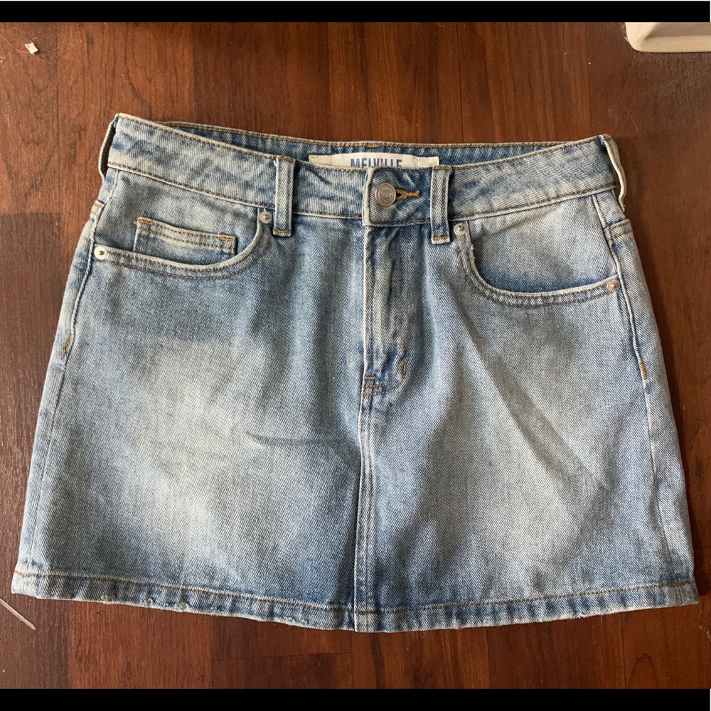 Brandy Melville Jean Skirt